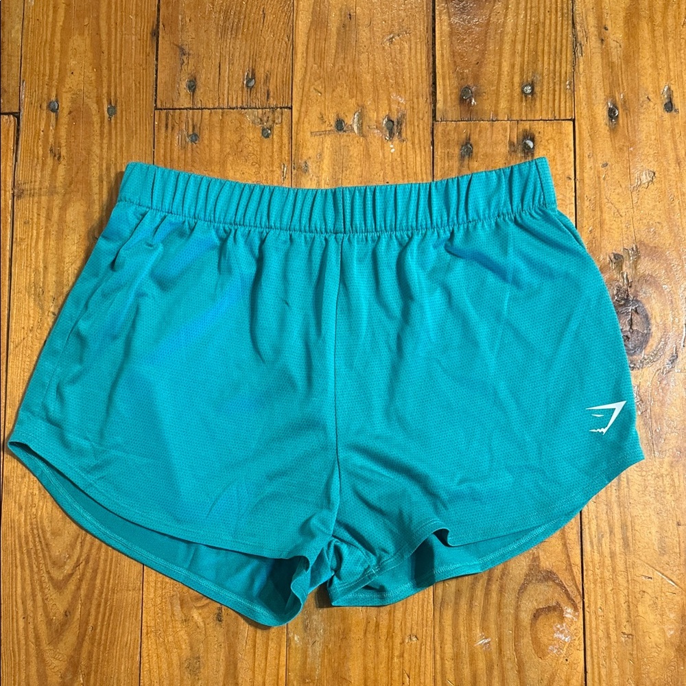 Gymshark Vibrant Green Athletic Shorts